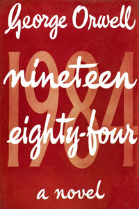 Nineteen Eighty-Four Red Poster Print by Michael Kennard
