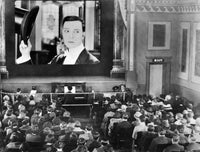 Movie Theater Interior Print, 1925 - Buster Keaton Film Scene