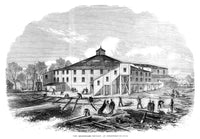 Shakespeare Pavilion Fine Art Print - Tercentenary Theatre, 1864