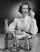 Female Scientist Examining Chemical in Test Tube Fine Art Print