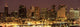 Honolulu Harbor at Sunset Fine Art Print - Panoramic View