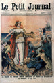French Colonialism 1911 Magazine Cover Fine Art Print by Granger Collection