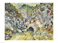 The Ravine of the Peyroulets Fine Art Print by Vincent Van Gogh