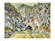 The Ravine of the Peyroulets Fine Art Print by Vincent Van Gogh