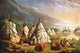 Native American Encampment Fine Art Print by Paul Kane