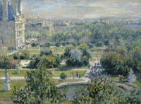 View of the Tuileries Fine Art Print by Claude Monet