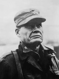 Digitally Restored Portrait of General Lewis Chesty Puller Poster Print (8x10) by John Parrot