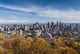 Montreal City Skyline from Mount Royal Fine Art Print by Walter Bibikow