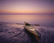Kayak and Sea at Dawn Fine Art Print - Pointe Carleton, Quebec