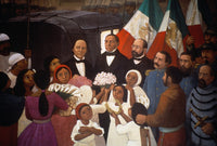 Benito Juarez Fine Art Print - Mural Detail by Antonio Orozco