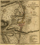 Plan of the Battle of Camden Fine Art Print by William Faden