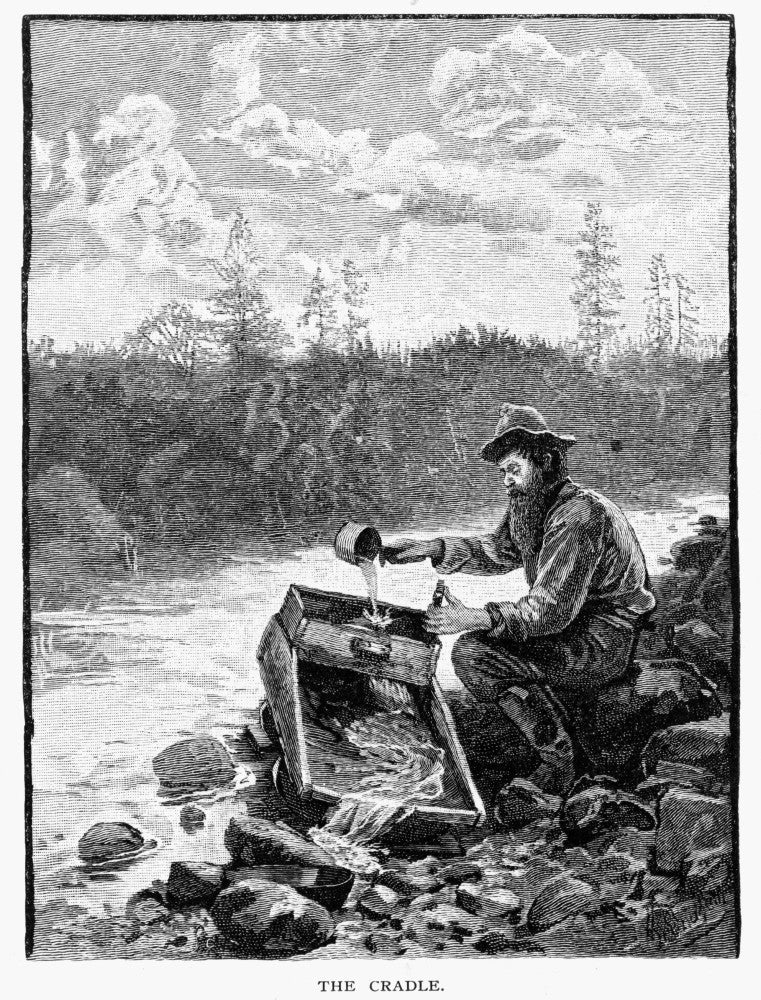 California Mining Scene Fine Art Print by Henry Sandham