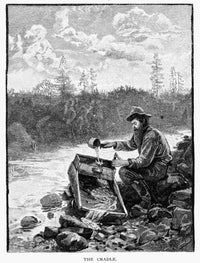 California Mining Scene Fine Art Print by Henry Sandham
