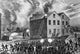 Elijah Parish Lovejoy Riot in Alton, Illinois - Wood Engraving Fine Art Print