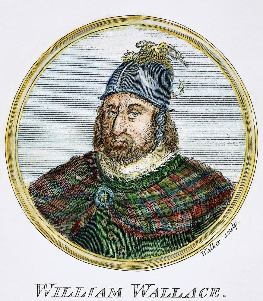 Sir William Wallace Line Engraving Fine Art Print - 1757