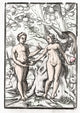 Adam and Eve in the Garden of Eden Fine Art Print by Ken Welsh