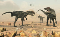 Allosaurus Dinosaur Fine Art Print by Stocktrek Images