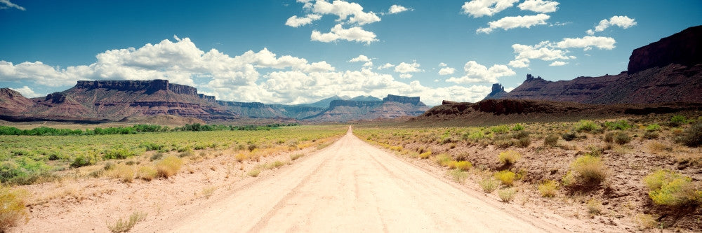 Dirt Road Landscape Fine Art Print - Onion Creek, Moab, Utah