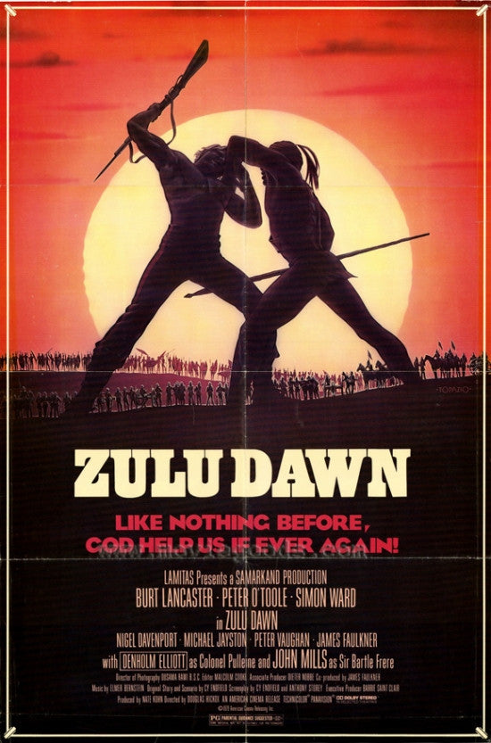 Zulu Dawn Movie Poster Print - 27x40 Wall Art