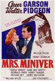 Mrs. Miniver Movie Poster - 11x17 Print