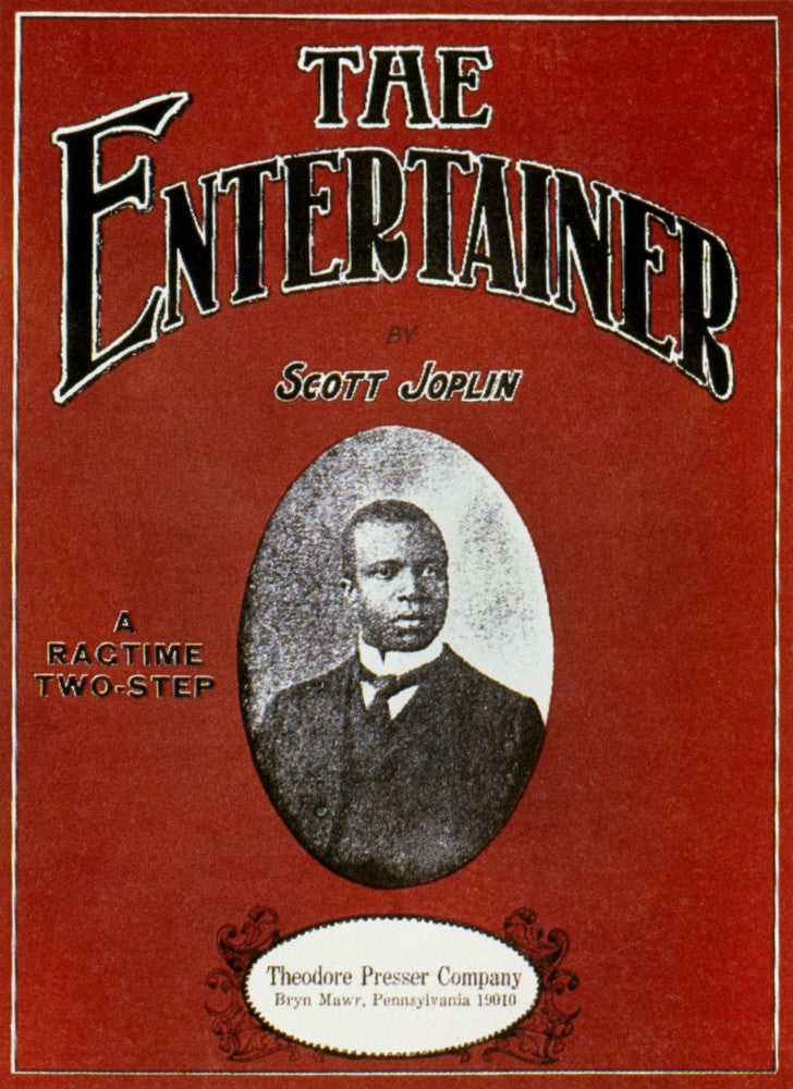 Joplin: The Entertainer Song Sheet Cover Fine Art Print by Granger Collection