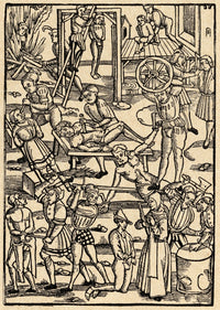 Torture and Execution Methods in the Middle Ages Fine Art Print