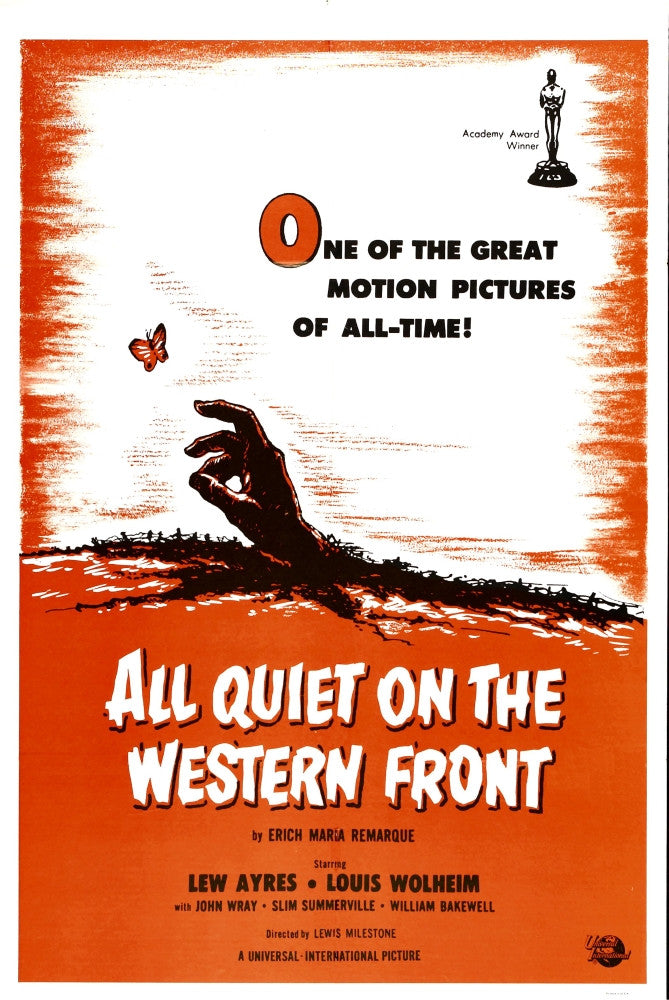 All Quiet On The Western Front Movie Poster Art Print (1930)