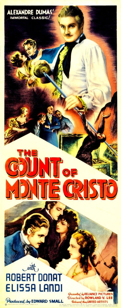 The Count of Monte Cristo 1934 Movie Poster Masterprint