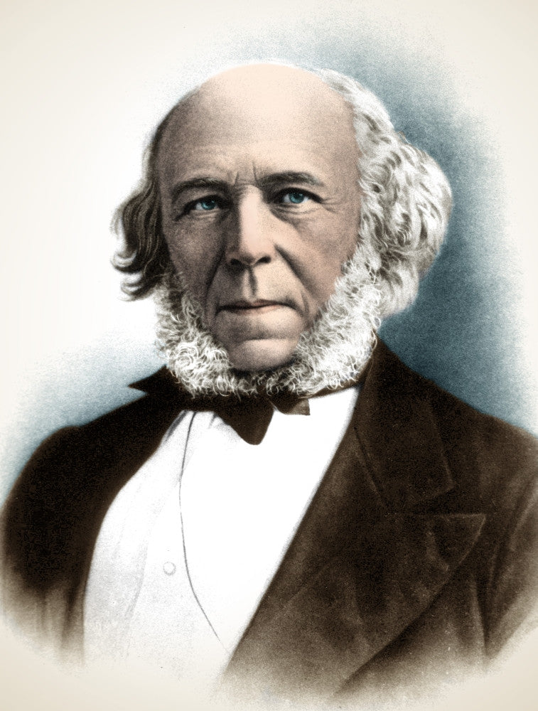 Herbert Spencer Fine Art Print - English Polymath by Science Source