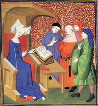 Christine de Pizan Fine Art Print - Italian Author | Posterazzi