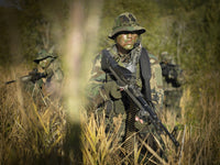 U.S. Navy SEALs in Combat Operations Fine Art Print