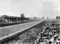The First Indianapolis 500 Poster Print - Historic Racing Event