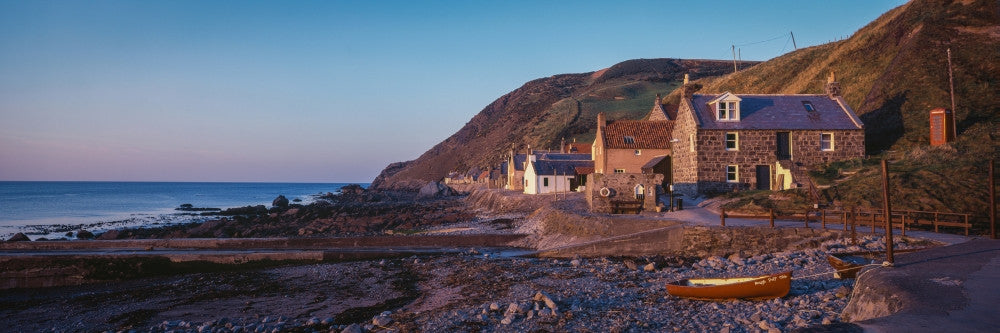 Crovie Fishing Village Fine Art Print by Panoramic Images