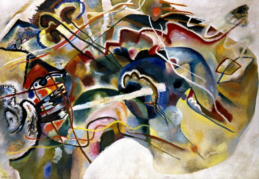 Kandinsky: White (1913) Fine Art Print by Wassily Kandinsky