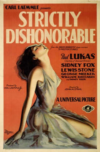 Strictly Dishonorable Movie Poster (11x17) | Pop Culture Graphics