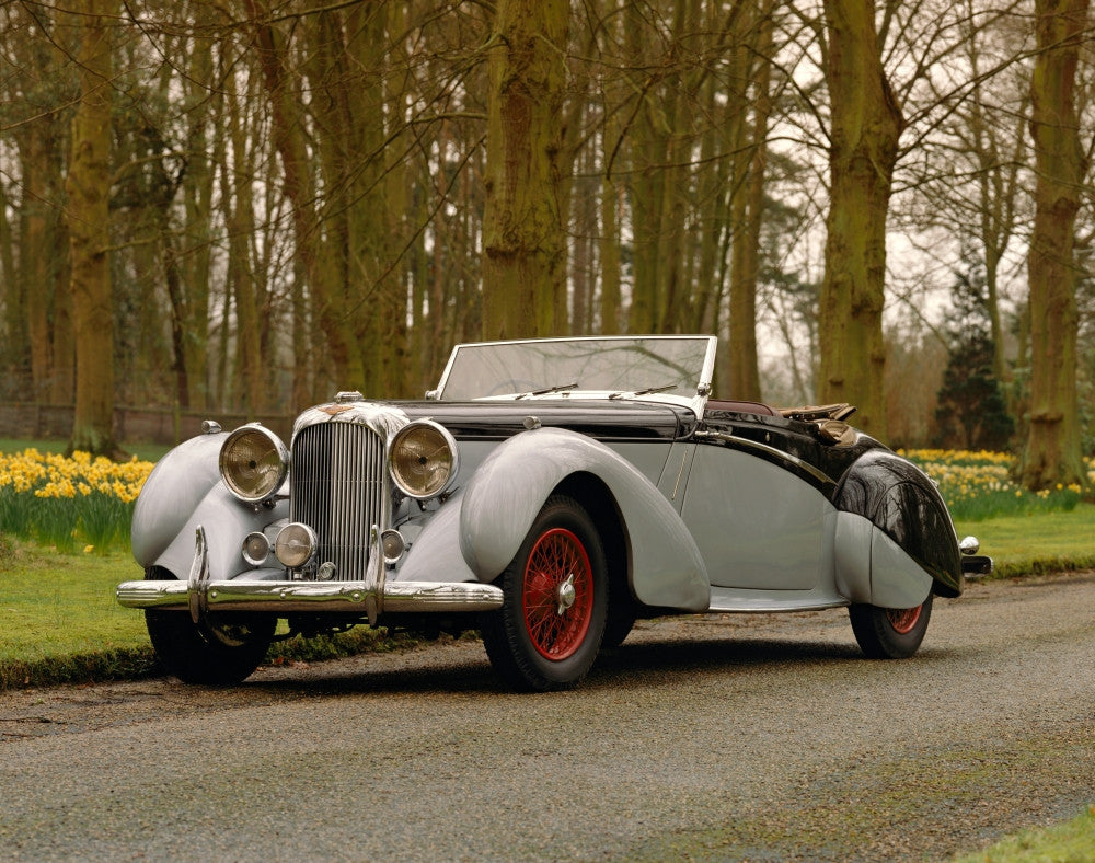 1939 Lagonda LG6 Rapide Drophead Coupe Fine Art Print