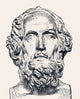 Homer Fine Art Print - Ancient Greek Epic Poet by Ken Welsh