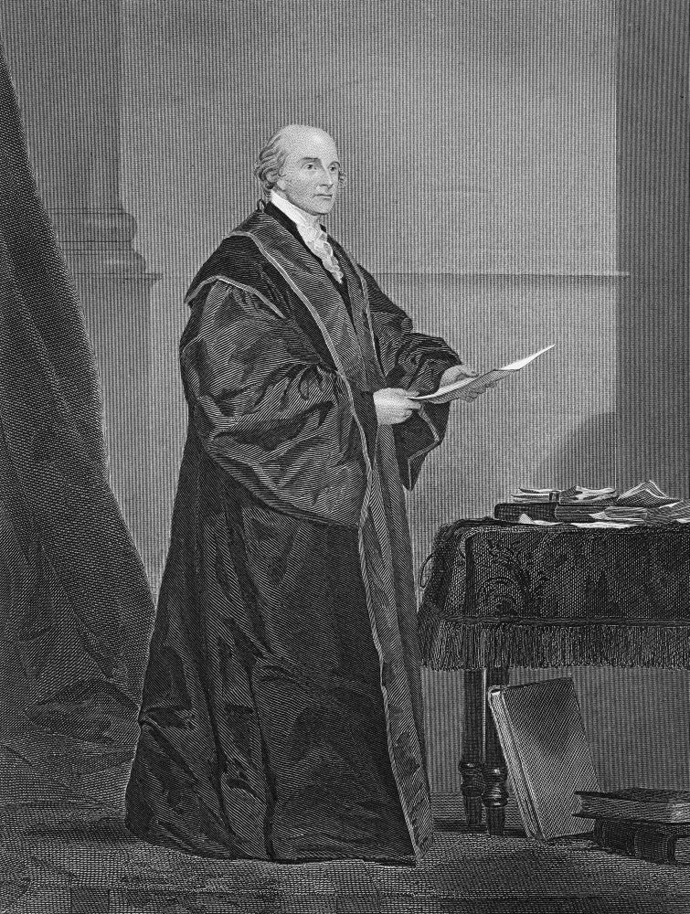 John Jay American Jurist Steel Engraving Fine Art Print by Granger Collection