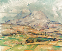 Cézanne's La Montagne Sainte-Victoire Fine Art Print - 1897