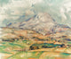 Cézanne's La Montagne Sainte-Victoire Fine Art Print - 1897