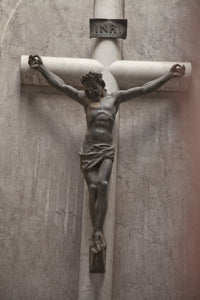 Buenos Aires Statue of Jesus on a Cross Fine Art Print by Stuart Westmorland