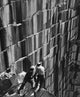 High Angle View of Men at Work in a Granite Quarry Poster Print