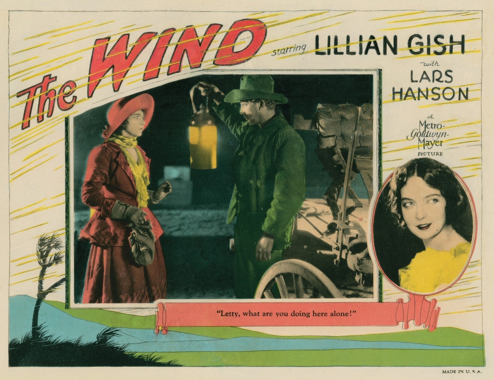 The Wind Movie Poster Lobbycard Fine Art Print - 1928