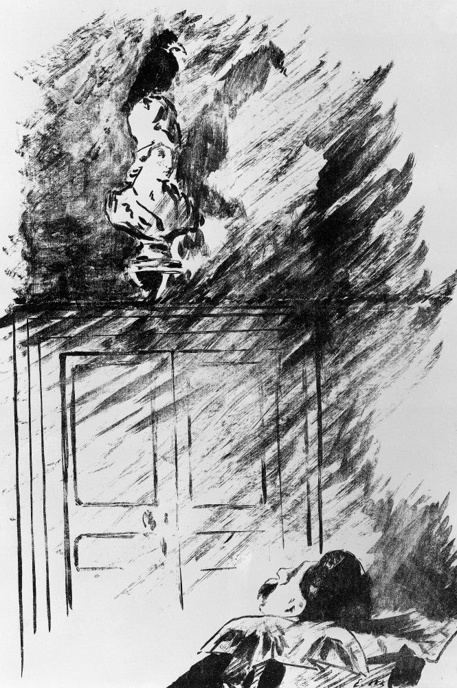 Poe: The Raven Lithograph by Edouard Manet - Fine Art Print