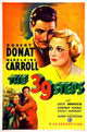 The 39 Steps Movie Poster Fine Art Print - 1935 Classic