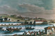 French Revolution: Vendee Insurgents Drowned in Loire River Fine Art Print by Granger Collection