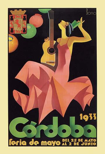 Fair of Our Lady of Health Poster Print by Luis Bono - 1933 Cordoba