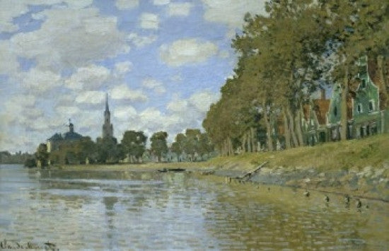 Zaandam Fine Art Print by Claude Monet | Musee d'Orsay