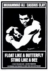 Float Like a Butterfly Sting Like a Bee Movie Poster Print (27x40)