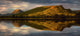 Mountain Reflection in Loch Awe at Sunset Fine Art Print